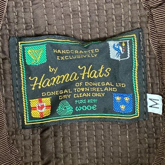 Hanna Hats Donegal Handcrafted Irish Tweed Walking Hat - Mint Condition - Picture 10 of 16